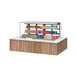 Turbo Air TOM-72L-UFD-W(B)-3SI-N 72" Drop In Open Refrigerated Deli Display Case 2 image