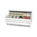 Turbo Air TOM-75SW-N 75" Horizontal Open Air Merchandiser in White, Self-Contained, 3 Shelves, 13.5 cu. ft. 2 image