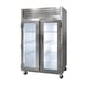 Traulsen G23010-053 52" Two Section Reach-In Freezer w/ 2 Full Glass Doors (hinged left/right), Top Mounted, 47 cu. ft. 1 image