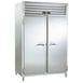 Traulsen RDT232NUT-FHS 52" 2-Section Reach-In Refrigerator/Freezer Combo w/ 2 Solid Doors, All Stainless Steel 1 image