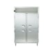 Traulsen RLT232DUT-HHS 48" Two Section Self-Contained Reach-In Freezer w/ 4 Half Solid Doors, 42 cu. ft. 1 image