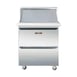 Traulsen UPT276-D-SB 27" One Section Sandwich / Salad Prep Table w/ 2 Drawers, 6 Pans 1 image