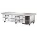 True TRCB-79-86 86" 4 Drawers Refrigerated Chef Base,  (8) 12" x 20" Pan Capacity 1 image