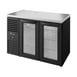 True TBR48-RISZ1-L-B-GG-1 48" Two Glass Swing Door Back Bar Refrigerator with LED Lighting 1 image