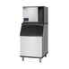 True TCIM-430-HA1-A/TIB-530-A Air Cooled Half Cube 447 lb Ice Machine with Bin, 450 lb Storage 1 image