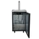 True TDD-1-HC~CBST1 23" Black Vinyl Draft Beer Keg Cooler w/Cold Brew Coffee Tap | 1 Keg 6 image