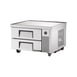 True TRCB-36 36" 2 Drawers Refrigerated Chef Base,  Stainless Steel Top w/ V Edge 1 image