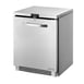 True TUC-24F-HC~SPEC3 24" 1-Section Undercounter Freezer w/ 1 Door, Stainless Steel 1 image