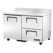 True TWT-48D-2-HC 48" 2-Section Worktop Refrigerator w/ 2 Drawers & 1 Door 1 image