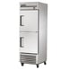 True TS-23-2-HC 27" One Section Reach-In Refrigerator w/ 2 Solid Half Doors, Bottom Mount, Stainless Steel 1 image