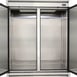 True TS-49-HC 54" Two Section Reach-In Refrigerator w/ 2 Solid Doors, Bottom Mount, Stainless Steel 7 image