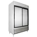 True TSD-47-HC 54" Two Section Reach-In Refrigerator w/ 2 Solid Sliding Doors, Bottom Mount, Stainless Steel Front-Aluminum Sides 3 image
