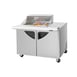 Turbo Air TST-48SD-12M-N-CL 48" Mega Top Sandwich/Salad Prep Table w/ 2 Doors, 12 Pans 1 image
