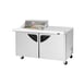 Turbo Air TST-60SD-12M-N-CL 60" Mega Top Sandwich/Salad Prep Table w/ 2 Doors, 12 Pans 1 image