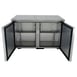 True TUC-48-LP-HC 48" 2-Section Undercounter Refrigerator w/ 2 Solid Doors, 12 cu ft 4 image