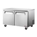 Turbo Air EUF-60-N-V 60" 2-Section Undercounter Freezer w/ 2 Doors, 16.9 cu. ft. 1 image