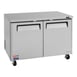 Turbo Air MUF-48-N 48" 2-Section Undercounter Freezer w/ 2 Doors, 12.2 cu. ft. 3 image