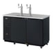 Turbo Air TBD-2SBD-N6 58" 2 Column Stainless Steel Beer Dispenser w/ 2 Keg Capacity 1 image