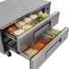 Turbo Air TCBE-48SDR-E-N 53" 2 Drawers Refrigerated Chef Base, Flat Top, 7.5 cu. ft. 6 image