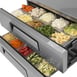 Turbo Air TCBE-48SDR-E-N 53" 2 Drawers Refrigerated Chef Base, Flat Top, 7.5 cu. ft. 8 image