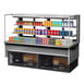 Turbo Air TOM-72L-UFD-S-3SI-N 72" Drop In Open Refrigerated Deli Display Case 1 image