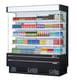 Turbo Air TOM-75MSEW(B)-N 76" Vertical Open Air Merchandiser, Specify Exterior, Self-Contained, 4 Shelves, 20.9 cu. ft 1 image