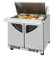 Turbo Air TST-36SD-15-FB-N 36" Mega Top Sandwich/Salad Prep Table w/ 2 Doors, 15 Pans 1 image