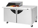 Turbo Air TST-60SD-12M-N-SL(-LW) 60" Mega Top Sandwich/Salad Prep Table w/ 2 Doors, 12 Pans 1 image