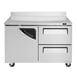 Turbo Air TWR-48SD-D2-N 48" 2-Section Worktop Refrigerator w/ 1 Door & 2 Drawers, 12 cu. ft. 3 image