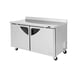 Turbo Air TWR-60SD-N 60" 2-Section Worktop Refrigerator w/ 2 Doors, 16 cu. ft. 1 image