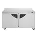 Turbo Air TWR-60SD-N 60" 2-Section Worktop Refrigerator w/ 2 Doors, 16 cu. ft. 3 image