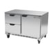 Beverage-Air UCFD48AHC-2 48" 2-Section Undercounter Freezer w/ 2 Drawers & 1 Door 2 image