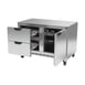 Beverage-Air UCFD48AHC-2 48" 2-Section Undercounter Freezer w/ 2 Drawers & 1 Door 4 image