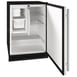 U-Line UHRI124-SS01A 24" Undercounter Freezer/Refrigerator w/ 1 Solid Door, 8-lb. Ice Capacity 4 image
