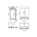 Valpro VP2F-HC 53" Two Section Reach-In Freezer w/ 2 Solid Doors, Bottom Mount, 49 cu. ft. 3 image