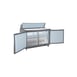 Valpro VP48SM-HC 48" Two Section Mega Top Sandwich/Salad Prep Table w/ 2 Doors, 18 Pans 2 image