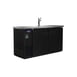 Valpro VPBD3-1 61" Draft Beer Cooler w/ 2 Kegs, 14.16 cu. ft., 1 Dual-Tap Tower, Black 1 image