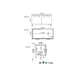 Valpro VPUCF60 61" 2-Section Undercounter Freezer w/ 2 Doors, 15.5 cu. ft. 3 image