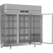 Victory RSA-3D-S1-G-HC 78" Three Section Reach-In Refrigerator w/ 3 Glass Swing Full Doors, Aluminum Interior, 68 cu. ft. 4 image