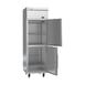 Victory VERSA-1D-HD-HC 26" One Section Reach-In Refrigerator w/ 2 Solid Half Doors, Aluminum Interior, Electronic Control, 21 cu. ft. 4 image
