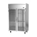 Victory VERSA-2D-GD-HC 52" Two Section Reach-In Refrigerator w/ 2 Glass Full Doors, Aluminum Interior, Electronic Control, 46.88 cu. ft. 3 image