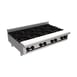 Venancio USA R48CT-48B 48" Countertop Gas Hotplate with (8) Burners, Manual Control, 256.000 BTU 1 image