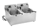 Vollrath CF2-1800DUAL Split Pot Countertop Electric Fryer w/ 4 Small Baskets, 20-Lb. Capacity 1 image