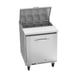 Victory VSP27HC-08 27" One Section Sandwich / Salad Prep Table w/ 1 Door, 8 Pans 1 image