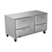Victory VUFD60HC-4 60" 2-Section Undercounter Freezer w/ 4 Drawers, 14.4 cu. ft. 1 image
