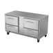 Victory VUFD60HC-4 60" 2-Section Undercounter Freezer w/ 4 Drawers, 14.4 cu. ft. 3 image