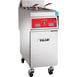 Vulcan 1ER50C Full Pot Floor Model Electric Fryer w/ 50-lb., Twin Baskets, Computer Controls 1 image