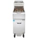 Vulcan 1TR65AF PowerFry3™ Full Pot Floor Model Gas Fryer w/ 70-lb Capacity, Built-In Filtration 1 image