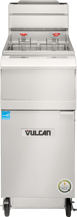 Vulcan 1VHG50CF FQuickFry5™ ull Pot Floor Model Gas Fryer w/ 50-lb Capacity, Built-In Filtration 1 image
