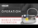 Vulcan MF-1 110 lb. Portable Fryer Oil Filter Machine, 8 Gallon/Minute Pump Motor 4 image